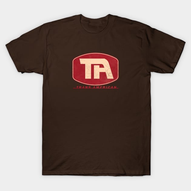 Trans American - Distressed T-Shirt by spicytees